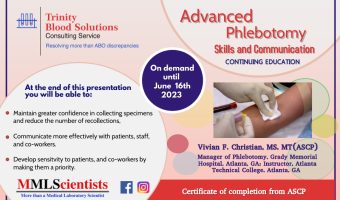 Advanced Phlebotomy Skills and Communication (3) - Made with PosterMyWall