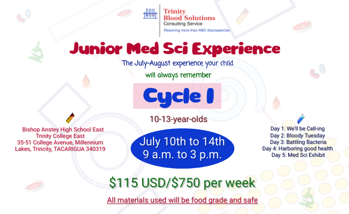 Junior Med Sci Cycle 1.