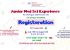 Registration Junior Med Sci...